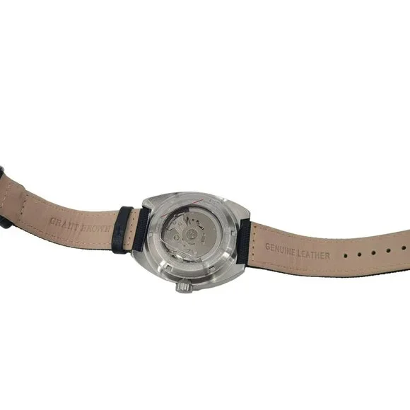 Grant Brown New in Box Men's Wristwatch Black - Picture 9 of 9
